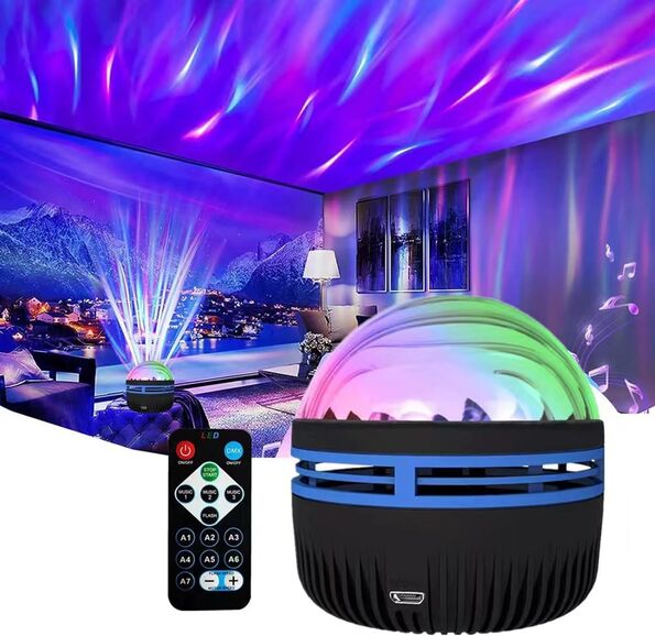 2-in-1 Projector for Northern Lights and Sea Waves, LED in Dubai